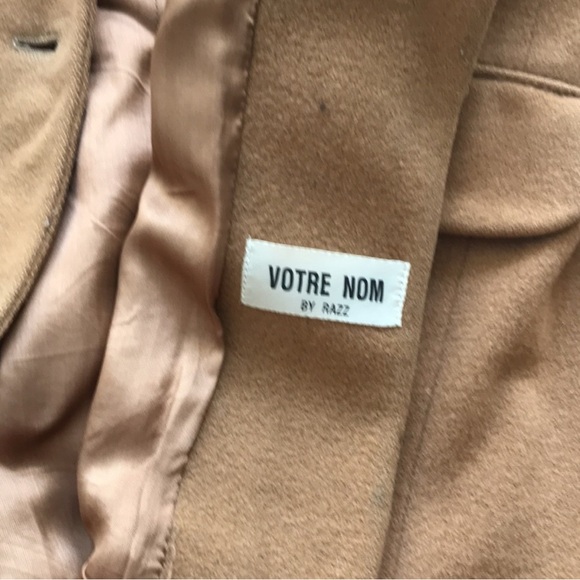 Classic Tan Wool Blazer - Picture 8 of 13